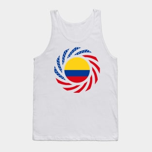 Colombian American Multinational Patriot Flag Tank Top